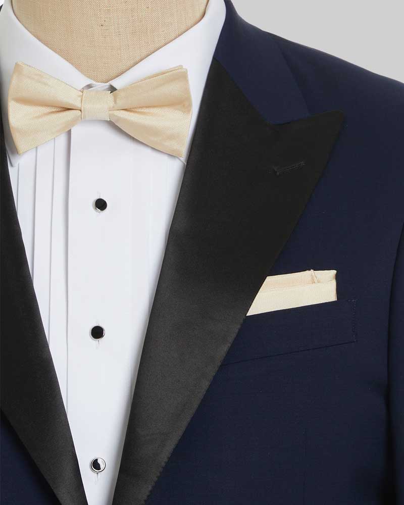 Navy Solid Tuxedo – Tre Vero Clothing